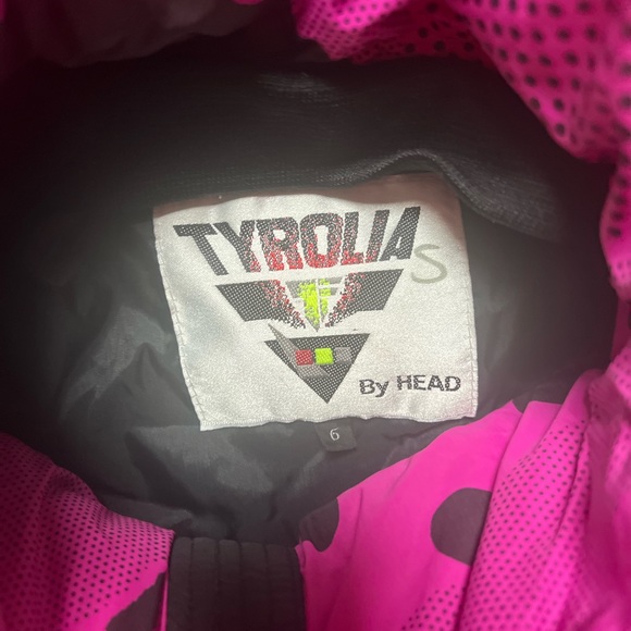 Vintage Tyrolia By Head Snow/ ski Suit Pink Retro - Picture 7 of 9